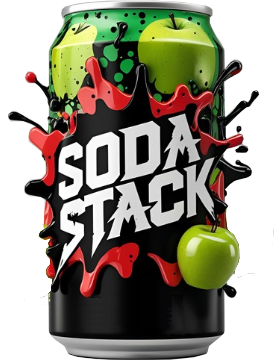 SodaStack Soda Can Logo